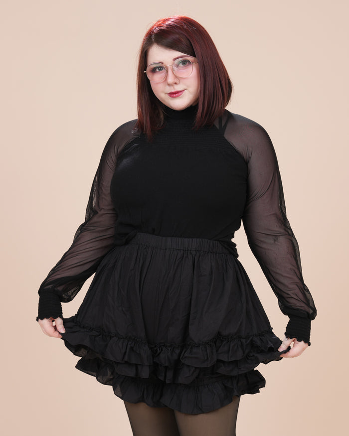 100% Cotton Bloomers in Obsidian Rose
