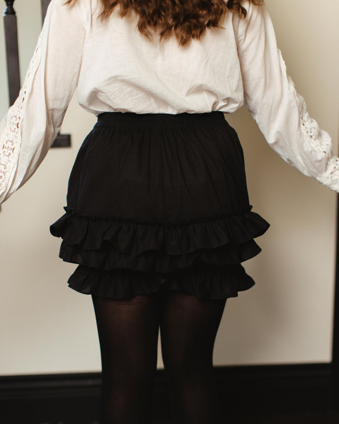100% Cotton Bloomers in Obsidian Rose