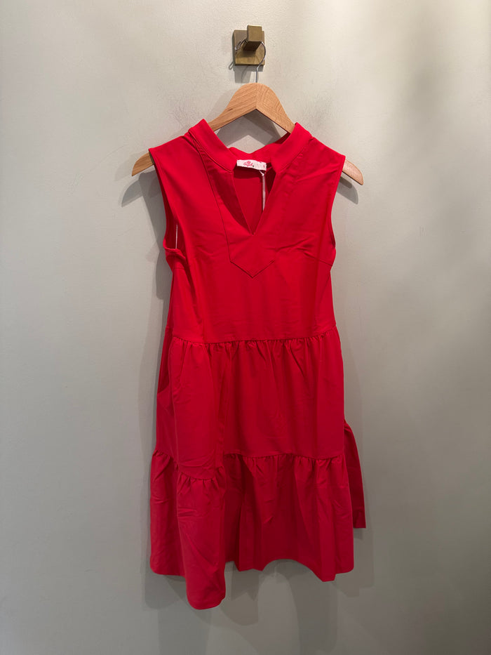 Aryeh Kendall Sleeveless Tiered Dress