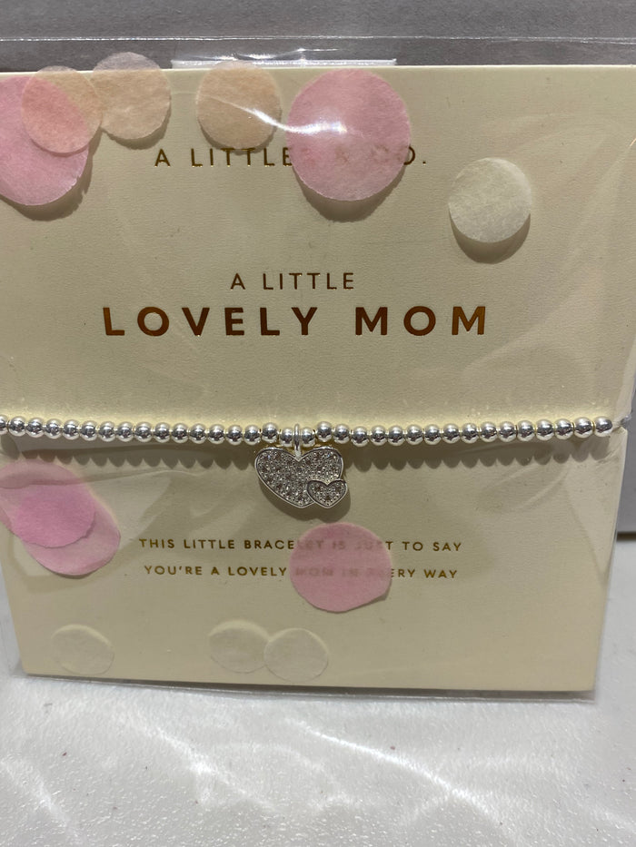 A Littles Confetti Package Silver Charm Bracelet