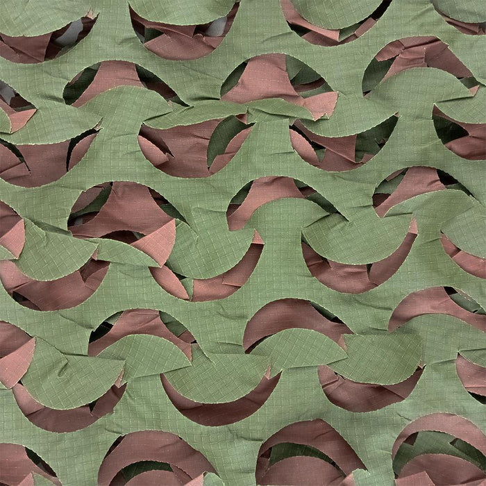 Basic Green & Brown Camo Net - Per Metre - Camo Systems - Camouflage Nets