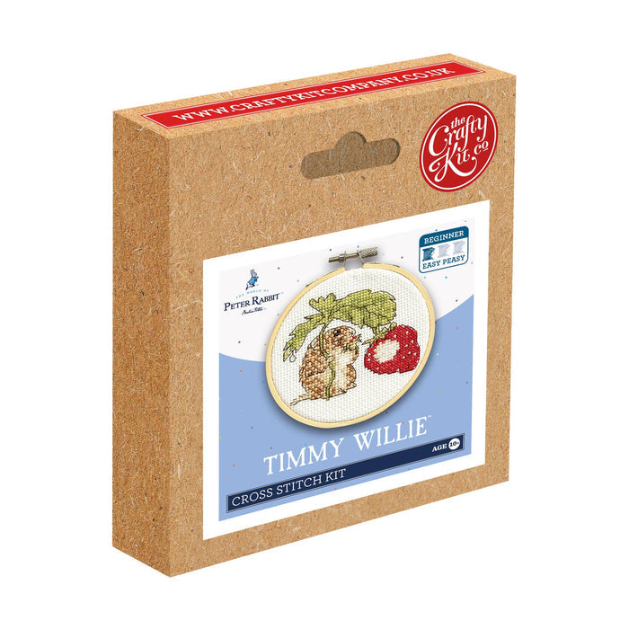 Beatrix Potter - Timmy Willie Mini Cross Stitch Kit