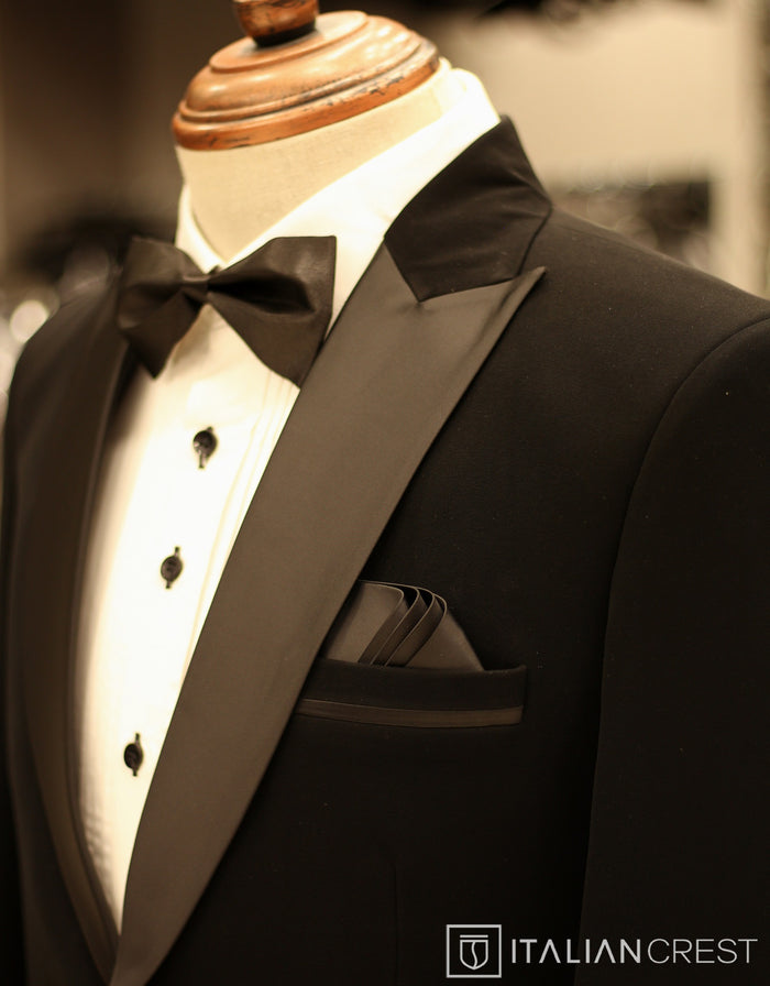 Black 2-Piece Tuxedo Suit