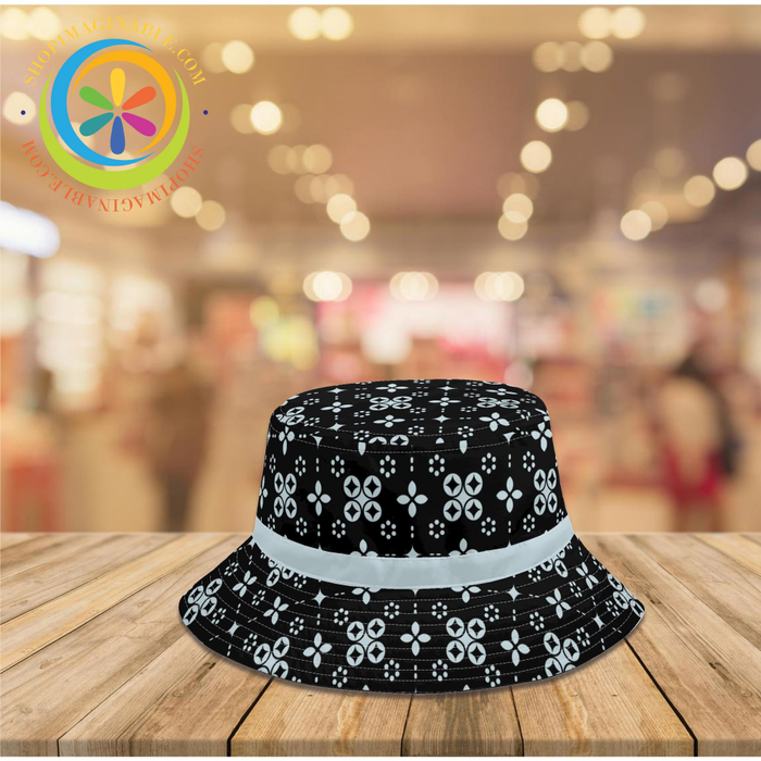 Black Batik Bucket Hat