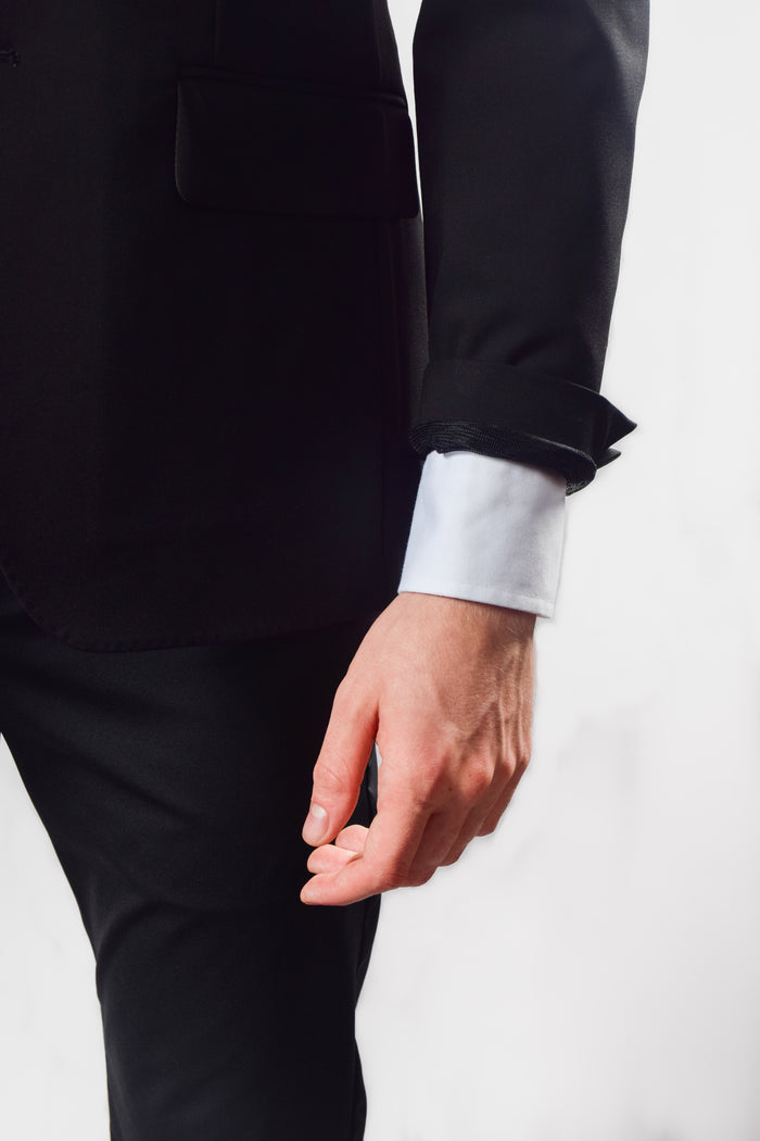 Washable Travel Blazer Black | Classic - Atica Man