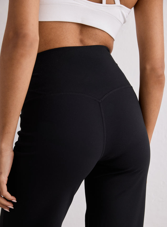 Black Sense Straight Leg Tall Tights