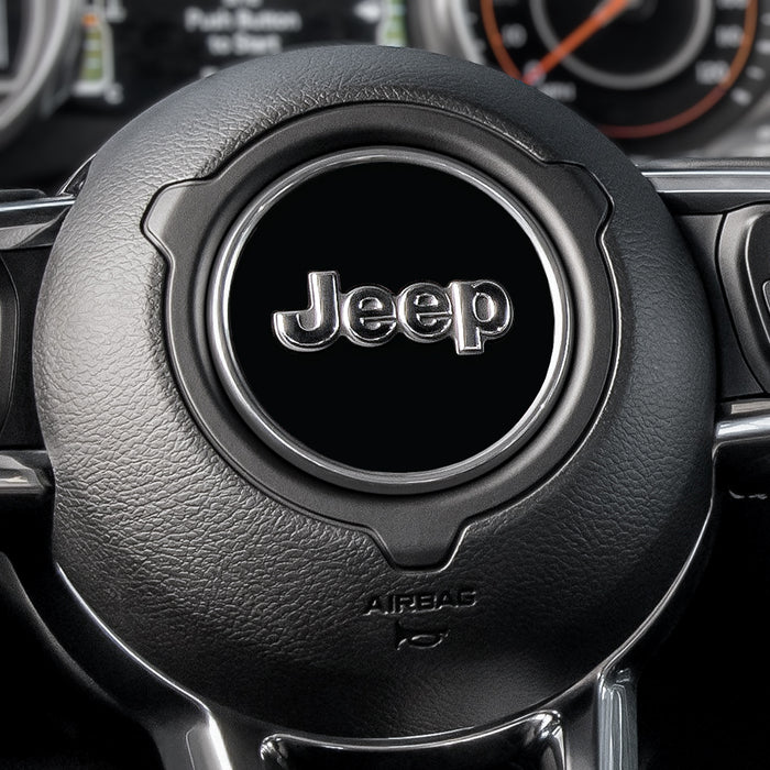 Black Steering Wheel Decal