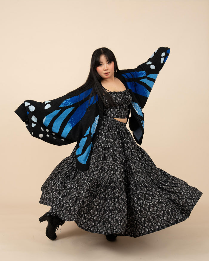 Blue Monarch Cardigan