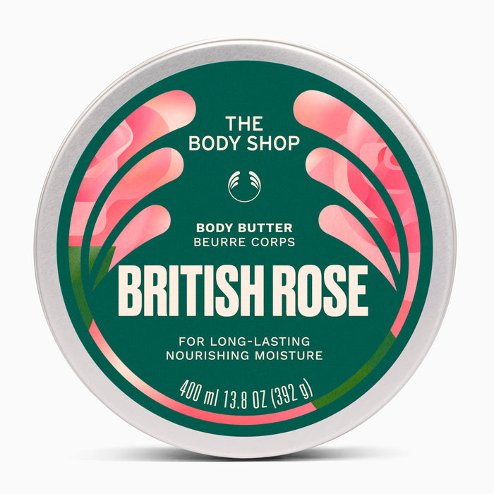 British Rose Body Butter 400ml