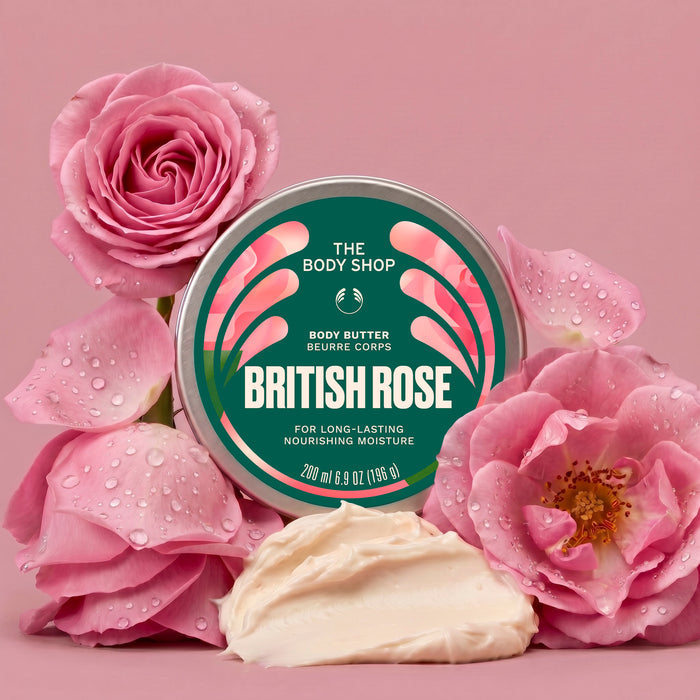 British Rose Body Butter 50ml