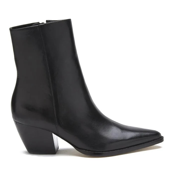 Caty Ankle Boot - Smooth Black