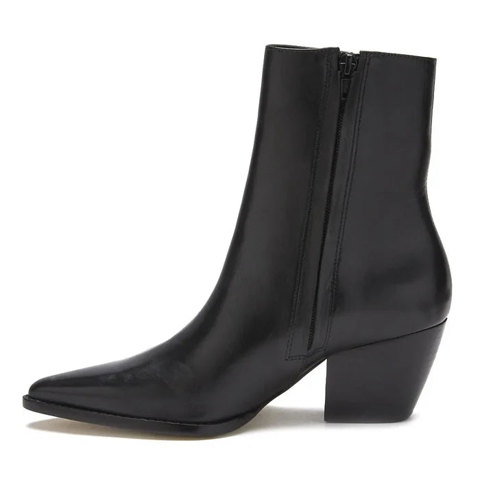Caty Ankle Boot - Smooth Black
