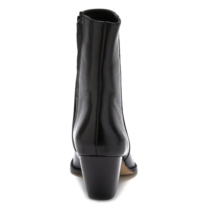 Caty Ankle Boot - Smooth Black