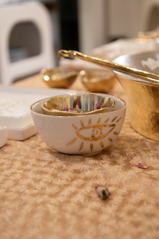 Ceramic Bowl – Eye Motif