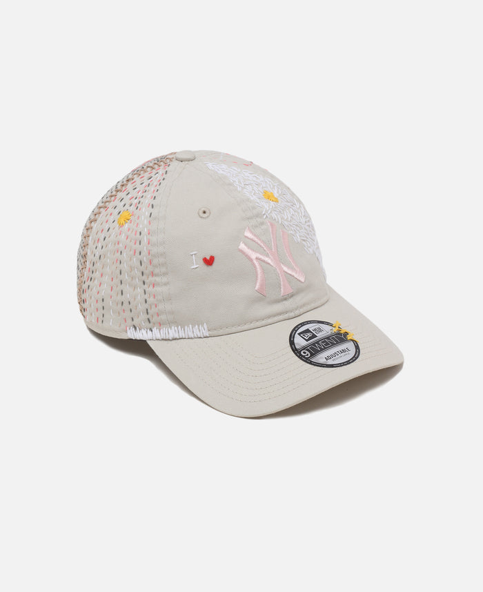 CLOT x SASHIKO GALS Baseball Cap (Beige)