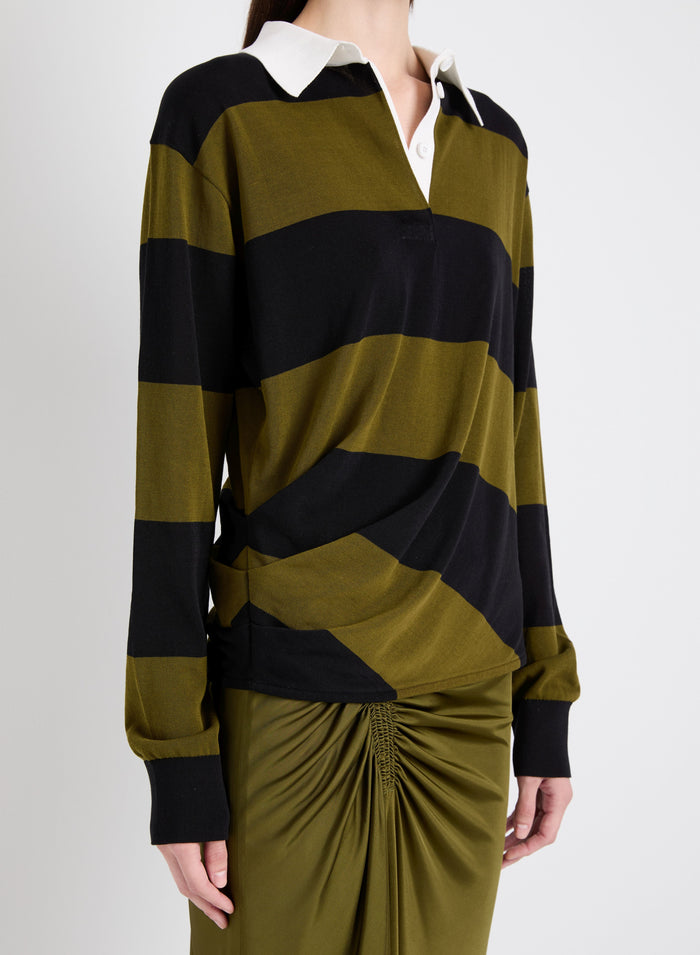Corinna Top in Cotton Stripe