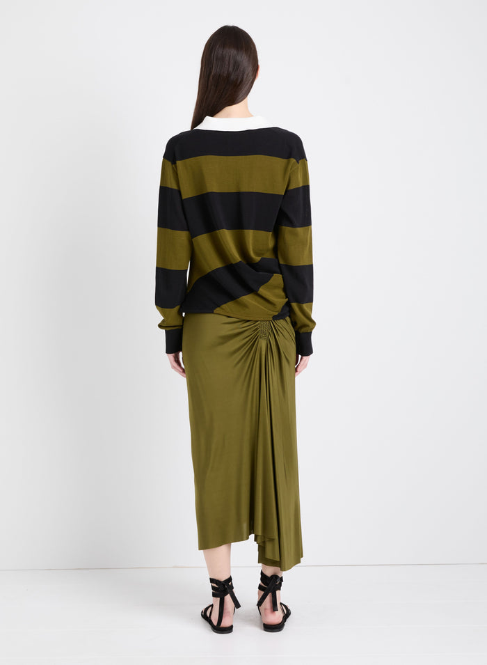 Corinna Top in Cotton Stripe