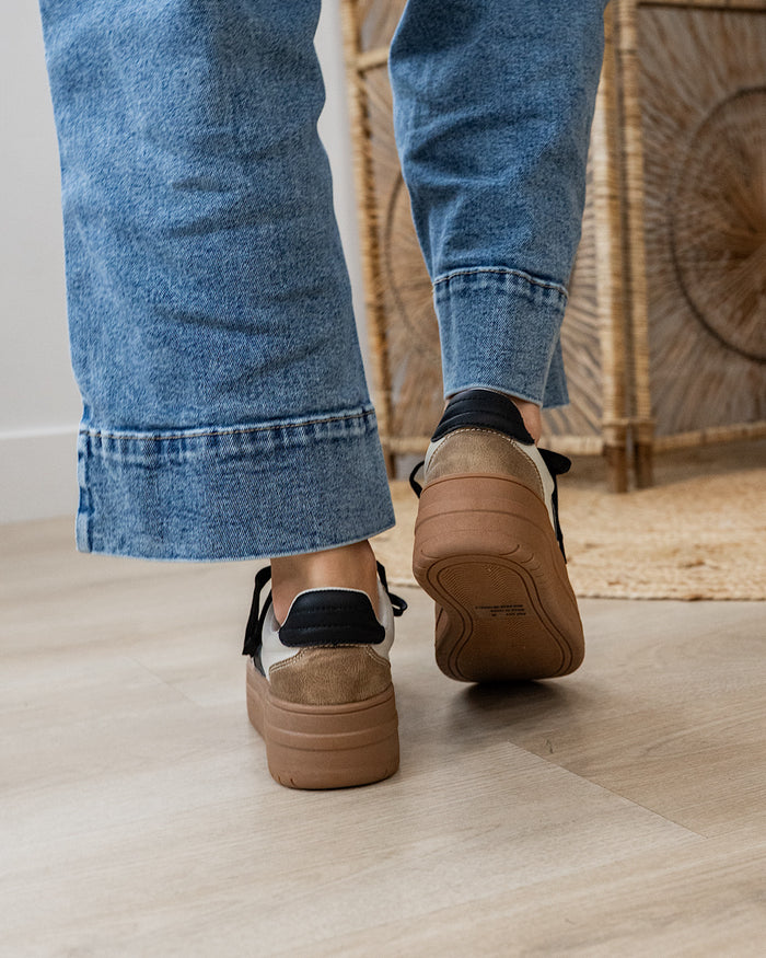 Corkys Pop Off Platform Sneakers - Tan SALE Corkys Footwear