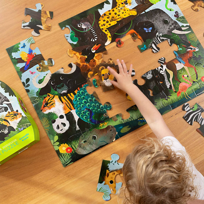Crocodile Creek Jungle Friends Puzzle