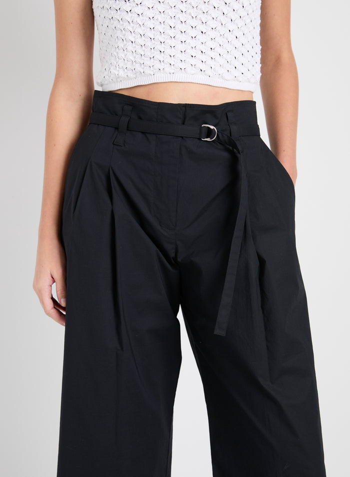 Cropped Raver Pant in Poplin
