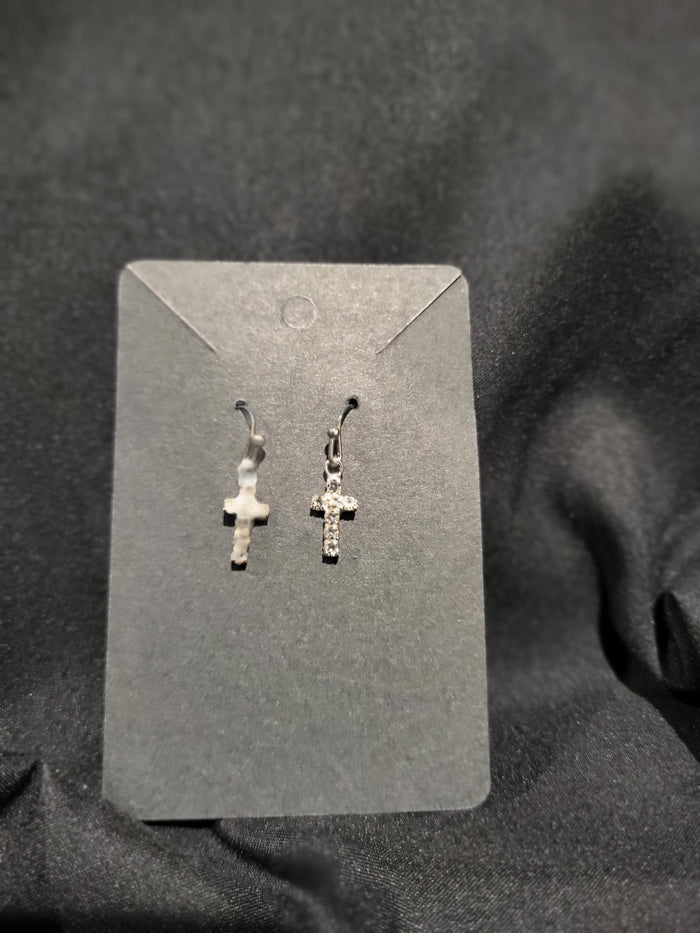 Cross dangling Earrings