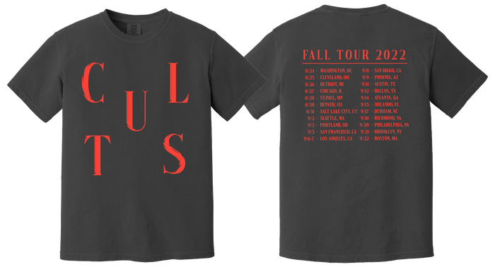 CULTS - Fall Tour 2022 T-Shirt