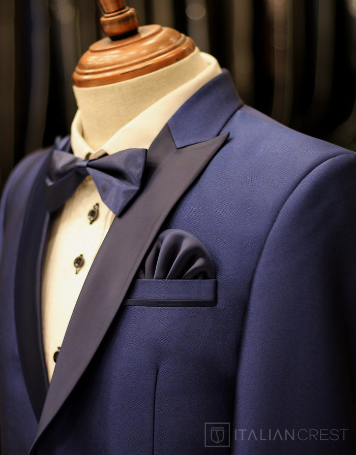 Dark Royal Blue 2-Piece Tuxedo Suit