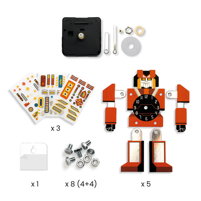 Djeco Do It Yourself Robotime Clock