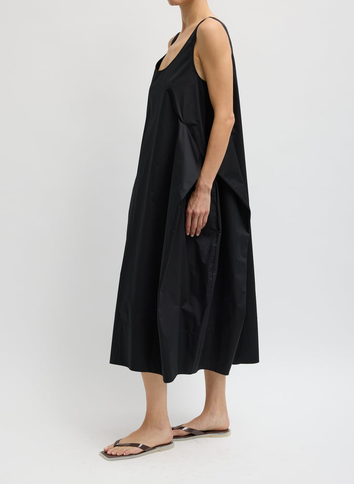 ECO POPLIN TANK DRESS