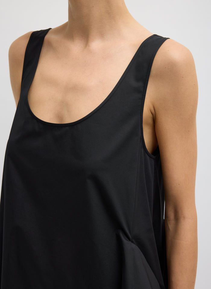 ECO POPLIN TANK DRESS
