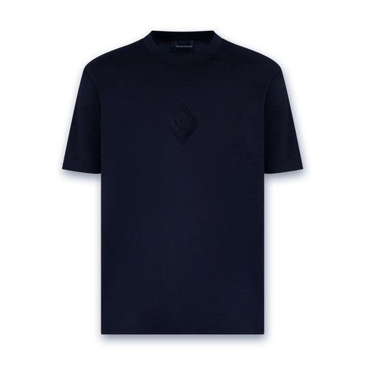Emporio Armani - Central Eagle Logo T-Shirt in Navy - Nigel Clare
