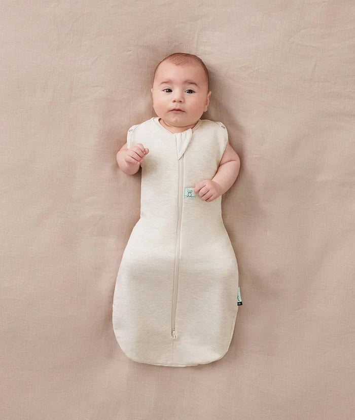 ergoPouch Cocoon Swaddle Bag 1.0 Tog - Oatmeal Marle