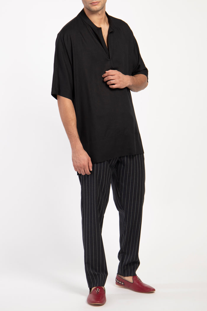 Fez Cotton Black T-Shirt