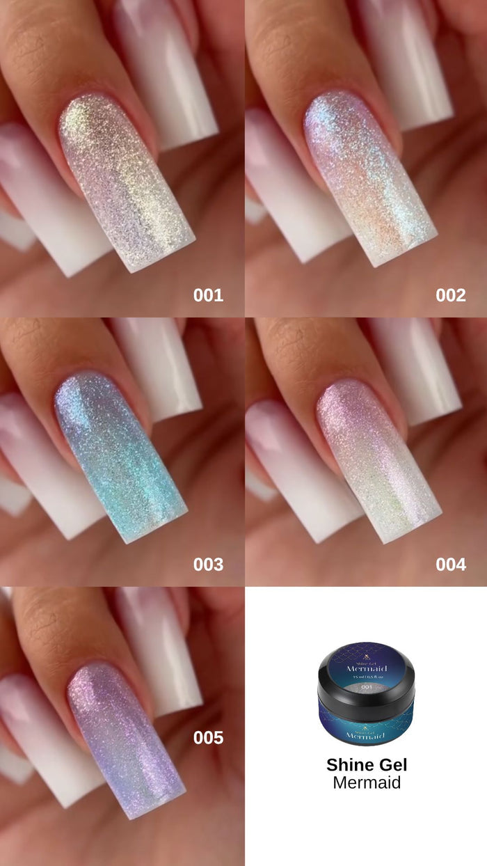 F.O.X Shine Gel Mermaid 002, 15 ml Shine Gel Mermaid F.O.X
