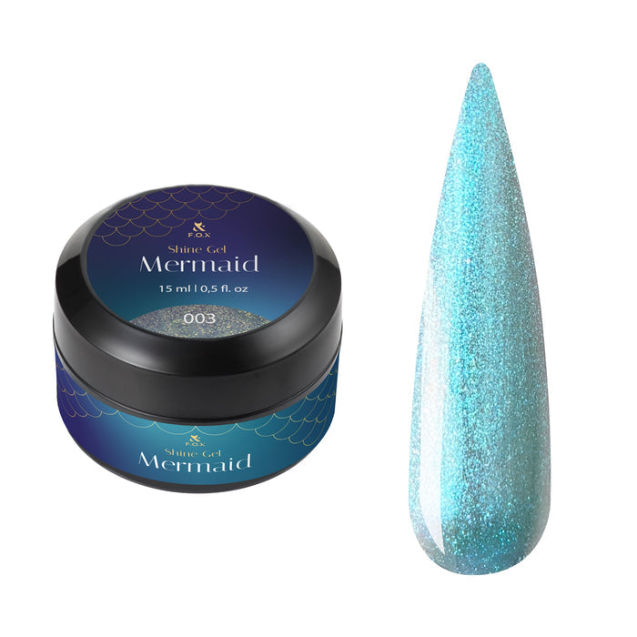 F.O.X Shine Gel Mermaid 003, 15 ml Shine Gel Mermaid F.O.X