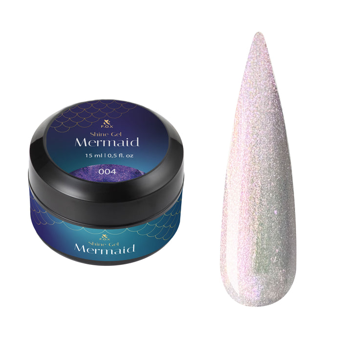 F.O.X Shine Gel Mermaid 004, 15 ml Shine Gel Mermaid F.O.X