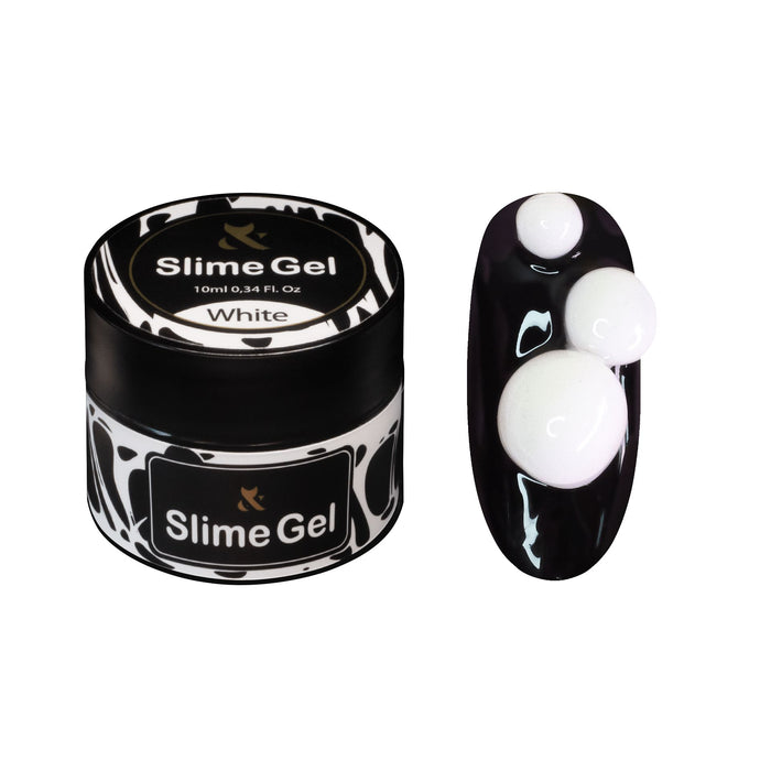 F.O.X Slime Gel White, 10 ml Glitter F.O.X