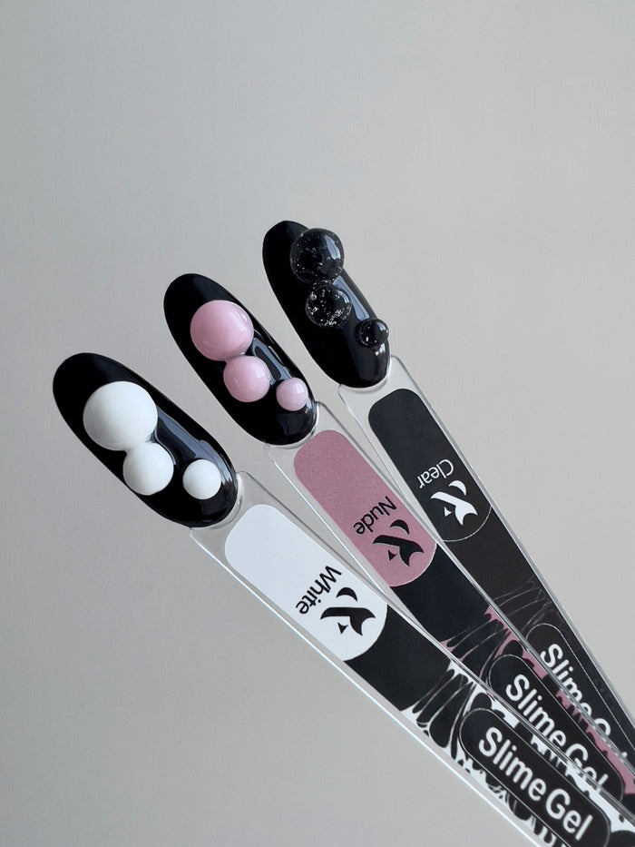 F.O.X Slime Gel White, 10 ml Glitter F.O.X