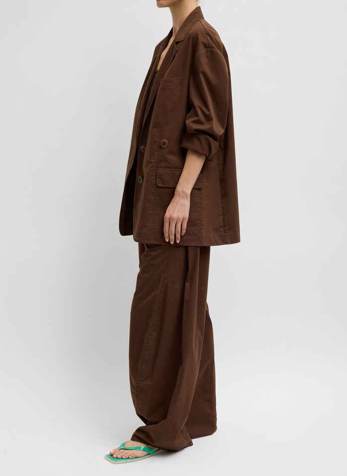 GARMENT DYED SILKY COTTON WINSLOW PULL ON PANT