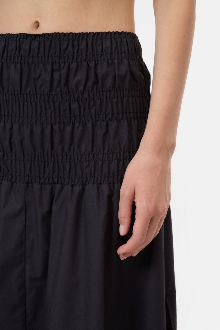 Gathered Skirt - Black