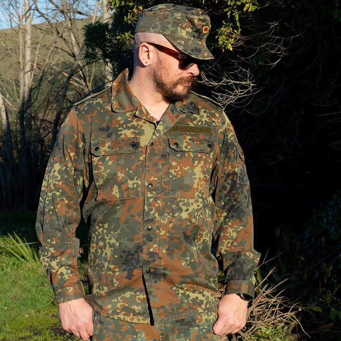 Genuine Flecktarn Field Cap - New - German Army Surplus - Caps