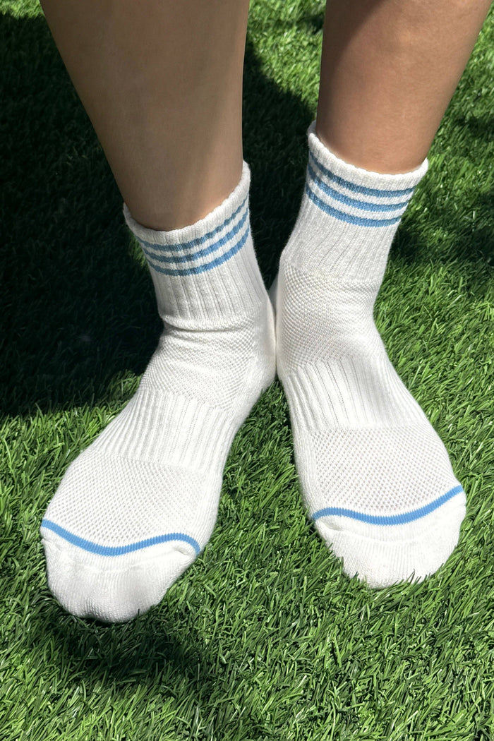 Girlfriend Socks - Ice Water