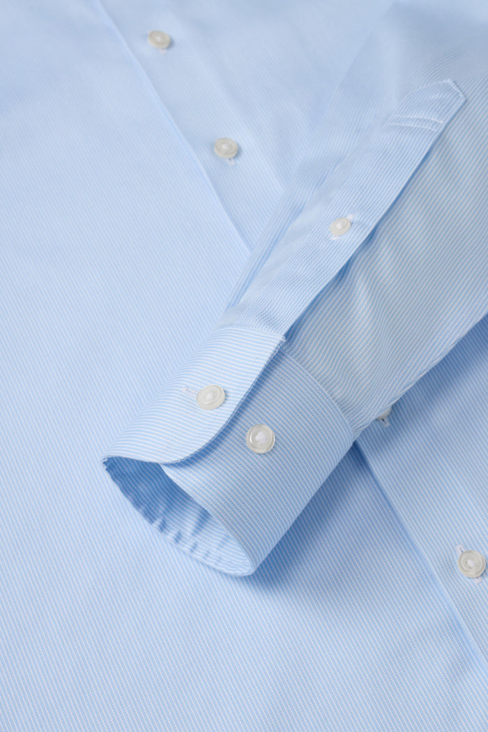 Greenwich Tonal Stripe Shirt - Atica Man