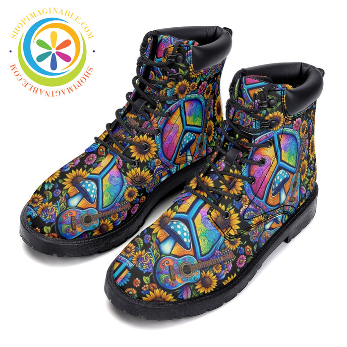 Hippie Soul - Leather Martin Boots