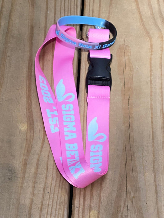 SBXi - Wristband/Lanyard Combo