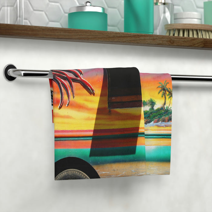 Island Love - Face Towel - Fry1Productions