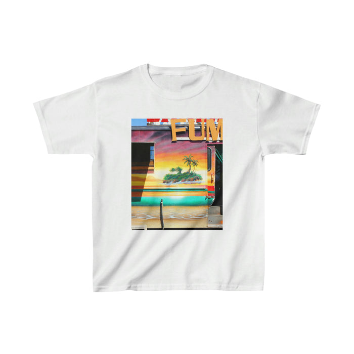 Island Love - Kids Cotton Tee - Fry1Productions