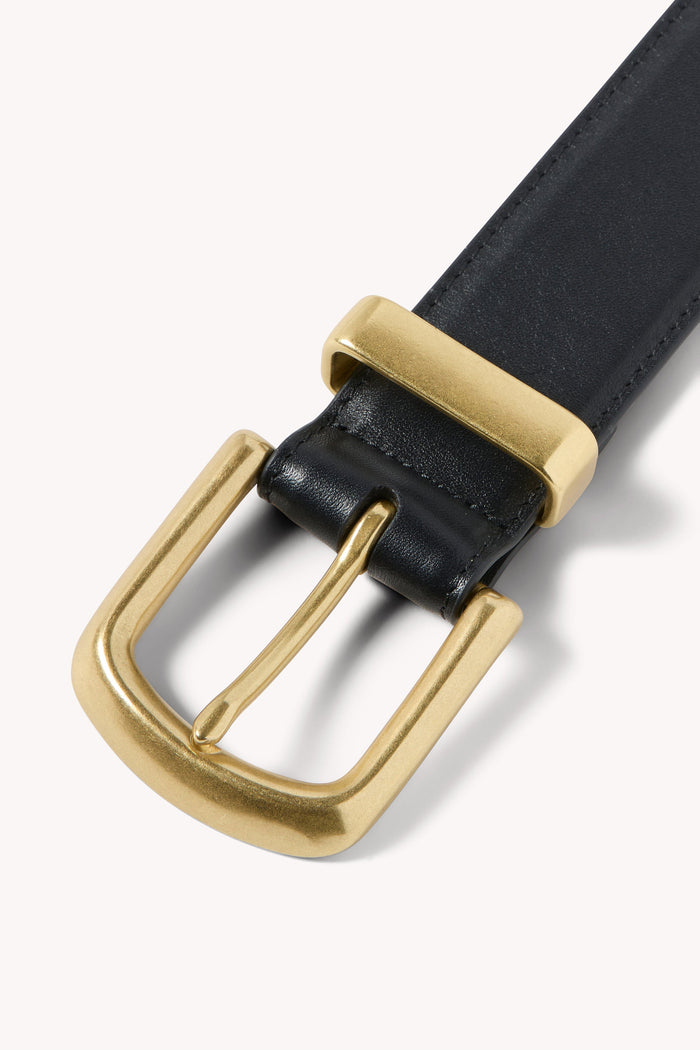 Johnson Belt - Black/Brass