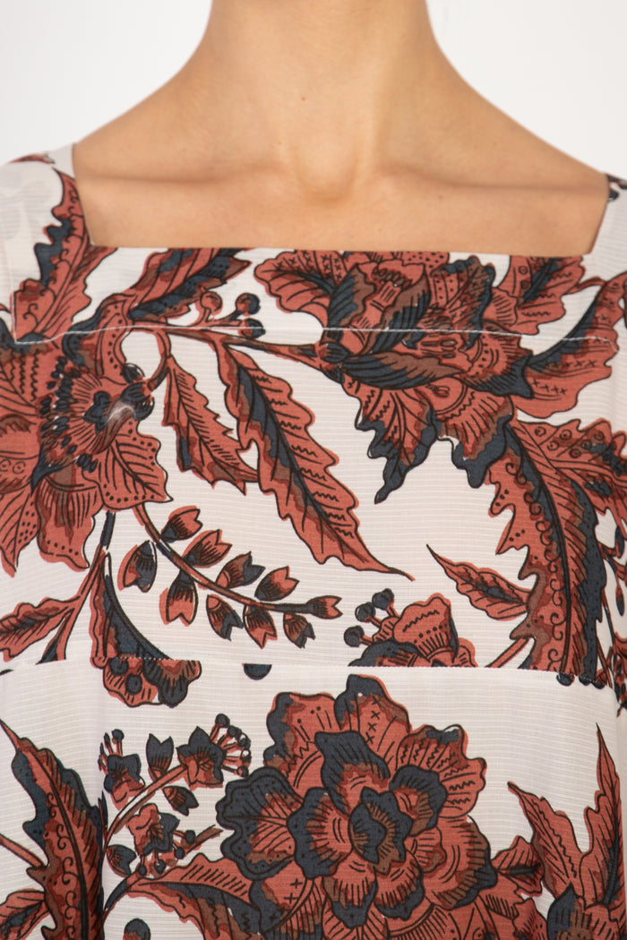 Jomaa Cotton Printed Floral Dress