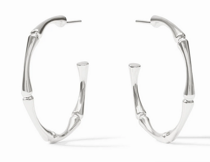 Julie Vos Bamboo Hoop Earrings